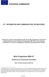 Work Programme for FP7 ICT Research 2009-10